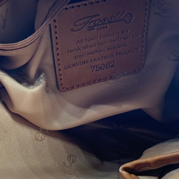 FOSSIL 75082 Key 1954 patchwork leather crossbody - Picture 10 of 16